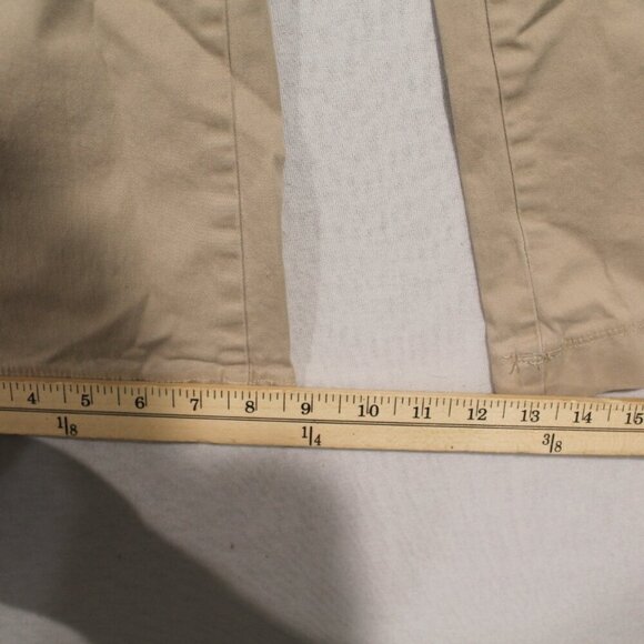 Lee Women Beige Sinfully Soft Crop Size 12 - Picture 3 of 9